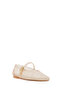 Women's Gold Buckle Jelly Ballerinas 26Sfe4751Pv - 7