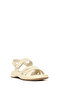 Women's Cream Strappy Thick Sole Comfort Sandals 26Sfe463718 - 7