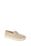 Men's Beige Lace-Up Suede Leather Casual Shoes 26Sfd700310 - 7