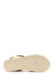 Women's Cream Thick Soled Leather Comfort Sandals 26Sfd411818 - 5