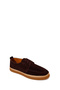 Men's Brown Lace-Up Suede Leather Casual Shoes 26Sfd674710 - 7