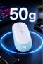 Mouse Çift Modlu Sessiz Kablosuz Fare TM16 Mavi - 6