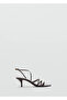 Kitten Heel Buckle Sandals - 3