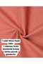 Duck Fabric Has Water and Stain Repellent Properties, Suitable for Embroidery (Orange 50 X 180)