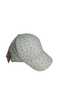 Spteks 1-3 Years Old Girls' Green Color Crispy Floral Print Patterned Summer Cap Hat - 4