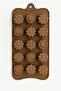 Snow and Flower Themed Silicone Chocolate, Jelly, Ice Cream Mold