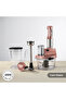 2500W Powerful Motor Food Processor with Glass Bowl, 4 Blades Blades Ice Breaking Premium Design