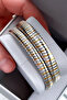 Snake Watch Model - Women's Wrist Watch, Waterproof Gold Silver Steel Band - Bracelet Gift Dkby2044C3 - 5