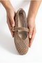 Mink Women's Knitted Ballerina Shoes Women's Shoes Casual Shoes - 7