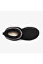 Women's Ankle Fur Stylish Detailed High Sole Black Boots & Booties - 5