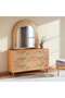 Mirari Dresser With Mirror Wood - Natural
