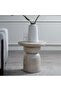 Hines End Table Wood - White - 2