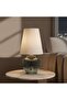 Criven E27 Glass Table Lamp 15x30cm - Light Blue - 2