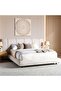 Ordos King Bed 180x200 Cm - Natural