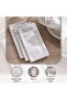 Festivity 4piece Napkin Set 45x45cm - Gold - 4
