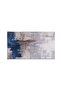 Torus Faux Fur Printed Rug 150x220cm - Blue - 3