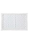 Havensoft Checkered Frame Turkish Cotton Bathmat 70x120 Cm-white - 3