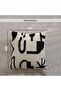Olef Down Alternative Filled Cushion 50x50cm - Black - 6