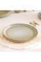 Mallorca Reactive Glaze Stoneware Dinner Plate Dia26cm -grey & Brown