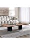 Elsian Coffee Table Marble - Natural & Black