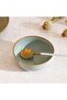 Mallorca Reactive Glaze Stoneware Salad Bowl Dia15cm -grey & Brown