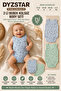 2-Piece Baby Sleeveless Bodysuit Set 100% Organic Cotton Ship and Sky Pattern Breathable Soft Textured Bodysuit Set Blue-Mint 9-12 Months / 12-18 Months / 18-24 Months / 2-3 Years