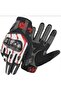 Motorcycle Gloves Carbon Fiber Protection Leather Microfiber Fabric Motor Gloves