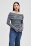 Long Plain Blouse without Collar - 3