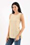 Solid Sleeveless Top - 3