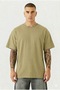 Kökbörü Oversize T-Shirt Göktürk Letters Special Design 100% Cotton Unisex - 2
