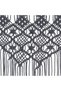 Perdea macrame, antracit, 140 x 240 cm, bumbac - 4