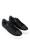 Women's Genuine Leather Black Floater Sneakers & Sports Shoes - 2