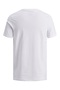تي شيرت JJEORGANIC BASIC TEE SS O أبيض للرجال بأكمام قصيرة - 8