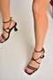 S997441009 Black Thick Heeled Women's Shoes - 2
