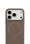 iPhone 17 Pro 6.3" Mag Core Smart Magsafe Animated Silicone Case Brown - 4