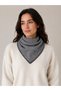 Herringbone Patterned Knitwear Scarf - 2