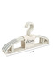 5-Piece Non-Slip Surface Hanger 40 cm – Cream Color Dress & Shirt Hanger Vch-7024 - 3