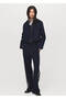 Straight Cut Trousers with Contrast Stripes - 2