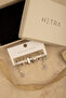 Silver Color Steel Zircon Stone Row Star Dangle Earrings Set of 6 - 3
