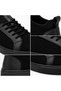 Full Black Knitwear Men's Sneaker - Breathable Comfortable Casual Sports Shoes with Soft Insole Kb 112 - 6