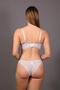 4166 Model Lace Bralet Bra Set - 4
