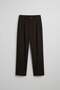 Men's Baggy Fit Fabric Trousers Brown - 5