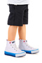 Tinna Lace-Up Boys' High-Rise Linen Sneakers - 3