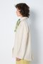 Women's Stone Premium Fabric Oversize Shirt 31084 - 6