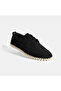 Moriya Black Men's Leather Lace-Up Casual Shoes - 5