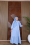 Fringe Detailed Modest Dress - 4