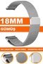 18mm Fossil-Welder-Casio-Seiko-Omega-Armani Compatible Magnetic Mesh Metal Watch Band Mıkhsr18
