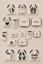 17 Piece Premium Luggage Organizer Set Travel Organizer