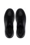 Men's Genuine Leather Black Sneakers & Sports Shoes - 6