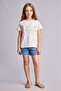 100% Cotton Crew Neck Printed Short Sleeve T-Shirt Girls H7246A826Sm - 2